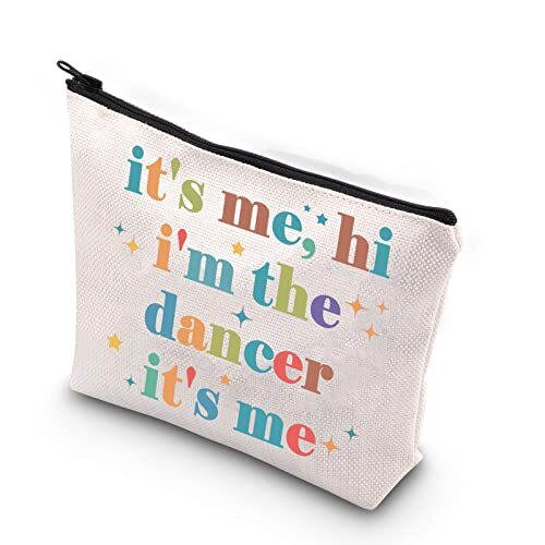 Canvas Zippered Cosmetic Bag fors Dancer