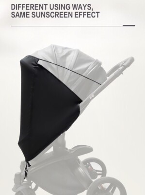 Capottina Parasole Universale FREESOO Per Passeggino - Anti-UV E Anti-Vento - Foto 6