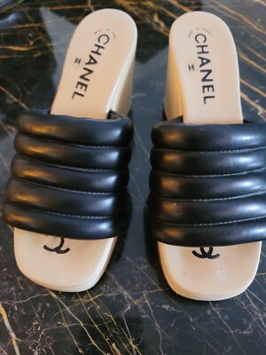 Chanel Wedge Sandal | eBay