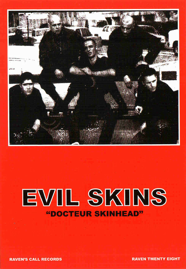EVIL SKINS ‎- Docteur Skinhead/Sát côngs. 7'' Ltd. 175 Blue Rare