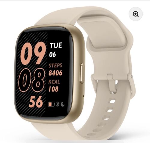 Waterproof Smart Watch 1.83" Fitness Tracker, Bluetooth for iOS Android Pink