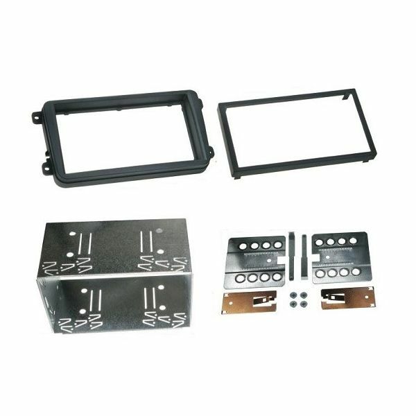 Kit d'intégration 2 DIN Polo 2009 pour installer un écran tactile CarPlay ou Android Auto