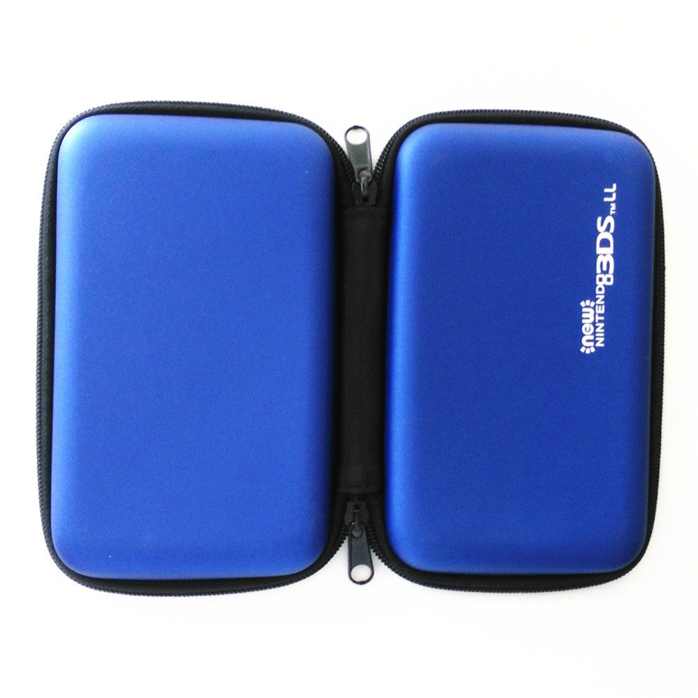 Blue Hard Case Protective Carry Bag Pouch For Nintendo New 3DS XL