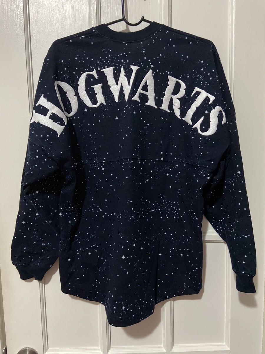 harry potter Navy Blue hogwarts Starry Night spirit jersey Adult