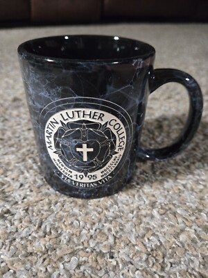 Martin Luther College Via Veritas Vita Coffee Mug With Cross