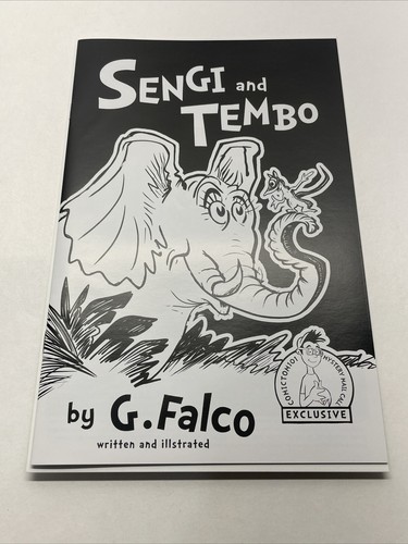 Sengi and Tembo #1 - ComicTom101 MMC Exclusive - Dr. Seuss "Horton" Homage - Picture 2 of 11