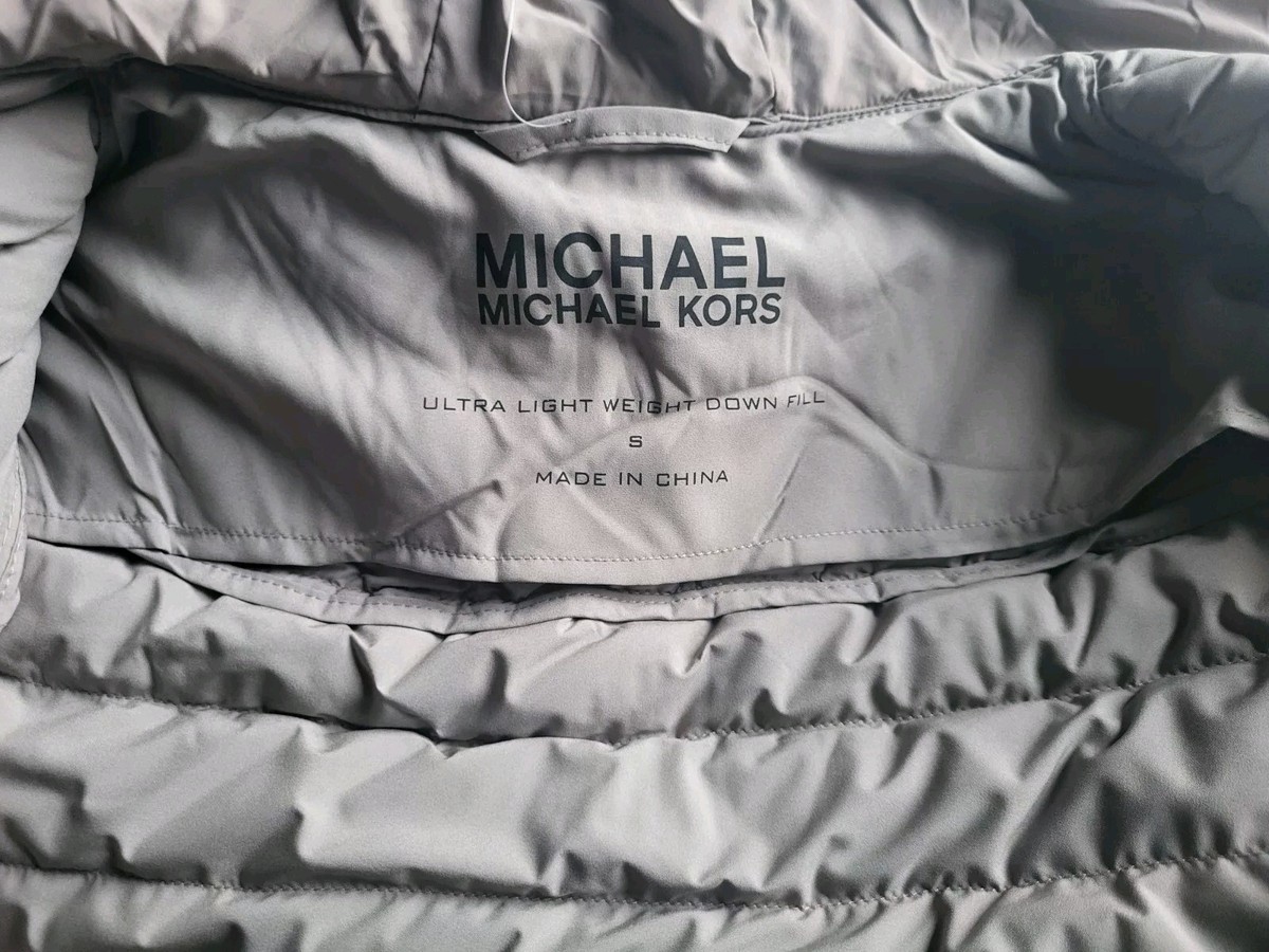 【中古】 Winterfall / Donna Michael MICHAEL KORS Ultra Light Down Women's Hooded Quilted Puffer