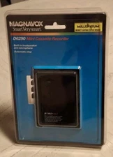 Vtg Magnavox Mini Cassette Recorder D6290 