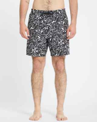 Volcom Rygalski Smile Summer Short Hose (schwarz/weiß)