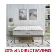 Modway Jenna 14" Innerspring and Memory Foam California King Mattress