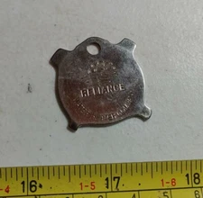 Vintage Reliance Water Heater Company Advertising Screwdriver Keychain