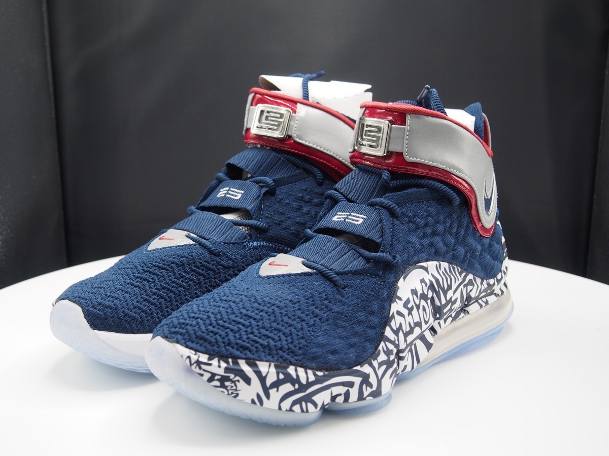 nike lebron 17 cold blue