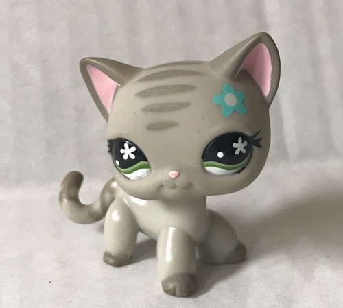 Littlest Pet Shop #483 Grey Striped 