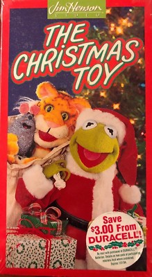 Jim Henson The Christmas Toy VHS 1993 Kermit the Frog Muppets