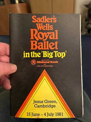 Sadlers Wells Royal Ballet im großen Spitzenprogramm Royal Opera House 1981