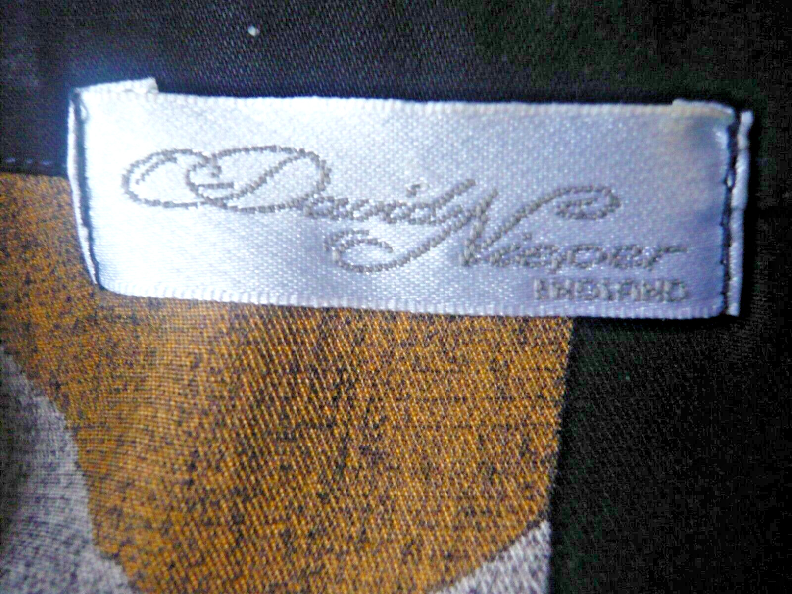 DAVID NIEPER  Navy/Multi Patterned Blouse Set UK … - image 13