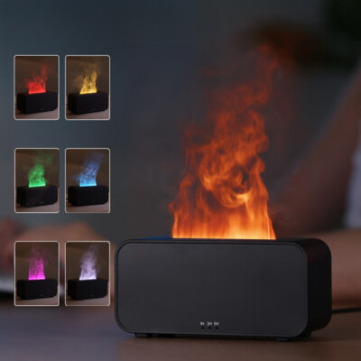 Timing Simulation Aroma Diffuser Usb Household Flame Humidifier  Aromatherapy Ma