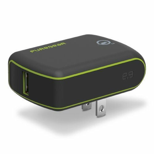 PureGear Qualcomm 3.0 Quick Charge 18W USB Wall Charger Black - USA Plug - Picture 4 of 5
