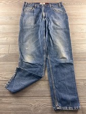 Vintage Levis 545 Mens 35X32 Loose Fit Jeans Brown Tab Made In USA