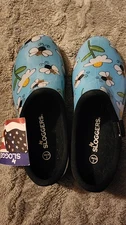 Women's New with Tags Sz 7 Sloggers Gardening Shoes Bee's Pattern 