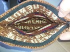 Handmade vintage unisex Knit Guatemalan Shoulder Bag w zipper — photo 3