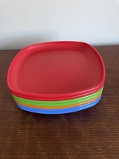 Ikea Kalas Kunststoff Beistellteller 20 cm 7er Set bunt Picknick Kinder