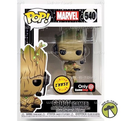 Funko POP Marvel Gamer Groot Standing 540 Vinyl Bobble Head Figure