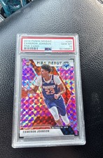 2019-20 Panini Mosaic - NBA Debut Cameron Johnson #265 Pink Camo Prizm (RC)