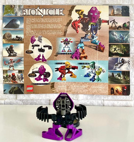 Bionicle Tohunga Set of 6: 1388, 1389, 1390, 1391, 1392, 1393 w/Disks & Posters