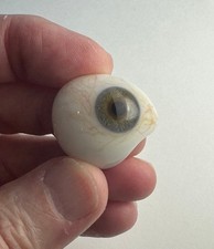 Antique German hand-blown human prosthetic glass eye. E10
