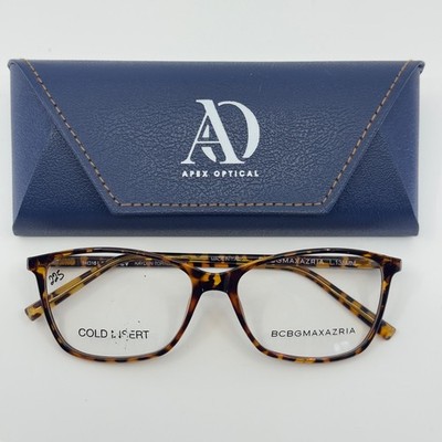 BCBG MAX AZRIA KAYDEN TORTOISE Brown Womens Cat Eye Eyeglasses 54-15-135 B:40