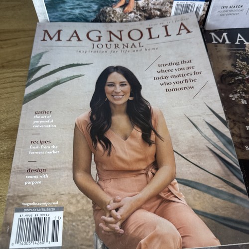 LOT OF 9 MAGNOLIA JOURNAL MAGAZINES JOANNA GAINES HOME 32 30 26 27 8 13 15 29 14 - Imagen 9 de 9