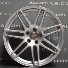 GENUINE AUDI A6 4G LE MANS 19" SILVER ALLOY WHEEL X1 4G0601025BR