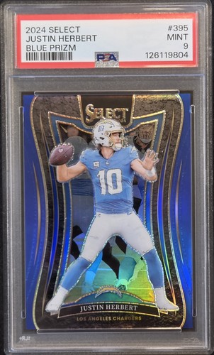 2024 PANINI SELECT PRIZM JUSTIN HERBERT SUITE LEVEL BLUE #/99