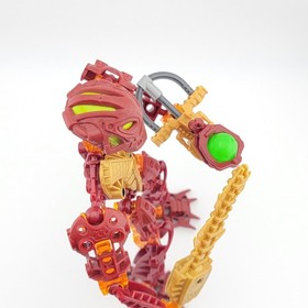 Lego Bionicle Toa Inika Jaller 8727 Complete Figure with 4 Zamor Spheres