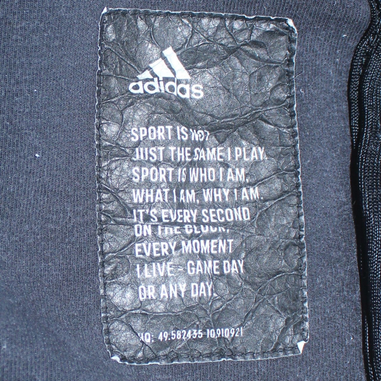 Adidas Black Hoodie Mens L image 8