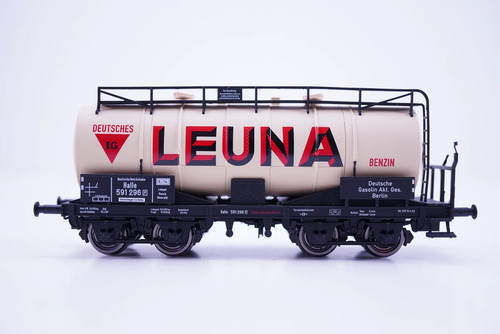 (SMY0659) Brawa 47048 Kesselwagen Leuna der DRG, H0 DC, OVP | Condition: Gebraucht