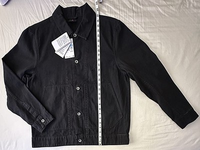 Nike Air Jordan Essentials Chicago Denim Jacket NEW ''Black'' Size Medium $130.00