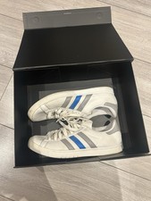 adidas Court Star Men's Low Top Lace-Up Trainers White/Blue/Grey UK 7