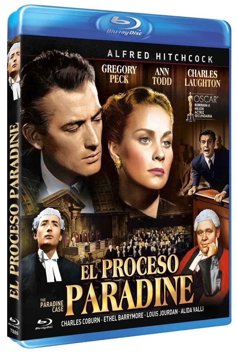 The Paradine Case (1947) Blu Ray Gregory Peck