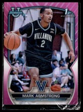 2022-23 Bowman University Chrome #95 Mark Armstrong Pink Basketball Card 1102P