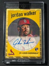 2023 Topps Transcendent JORDAN WALKER 1959 Superfractor Autograph RC #d 1/1