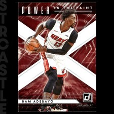 Bam Adebayo 2021-22 Panini Donruss Power in the Paint #4 Miami Heat 🏀Basketball