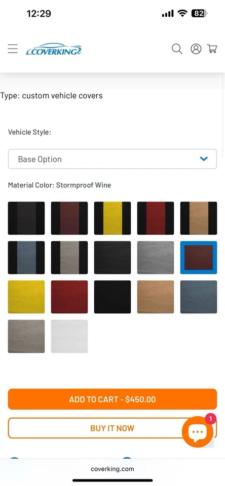 Funda coche personalizada para Thunderbird 2003. Color vino. El precio de venta es de $450 Foto 3 de 3