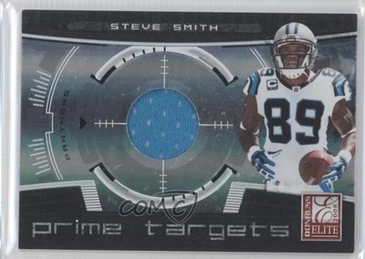 2008 Donruss Elite Prime Targets Jerseys 35/199 Steve Smith #PT-18 0a1