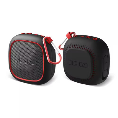 Isp153 2PK Magnet Rocker Portable Bluetooth 5.3 Speaker Black IPX5 Water Resista