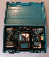 6 Piece Makita LXT 18V Drill  Impact Driver Set in Case