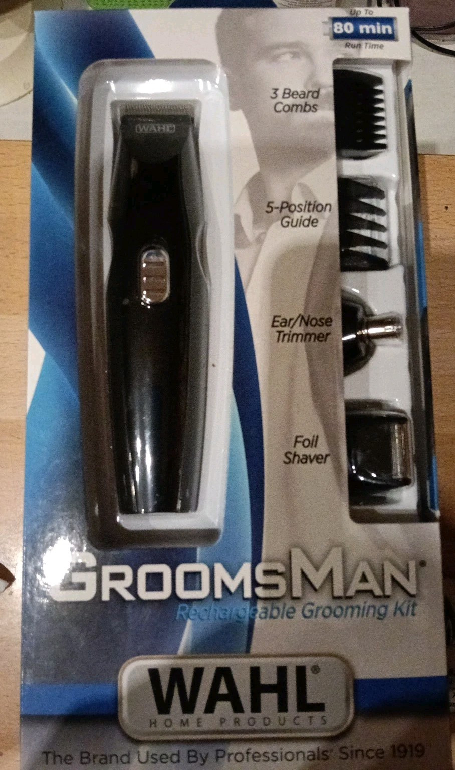 (TG. onesize) WAHL Groomsman All in One Rechargeable Rasoio Trimmer Multigroom E