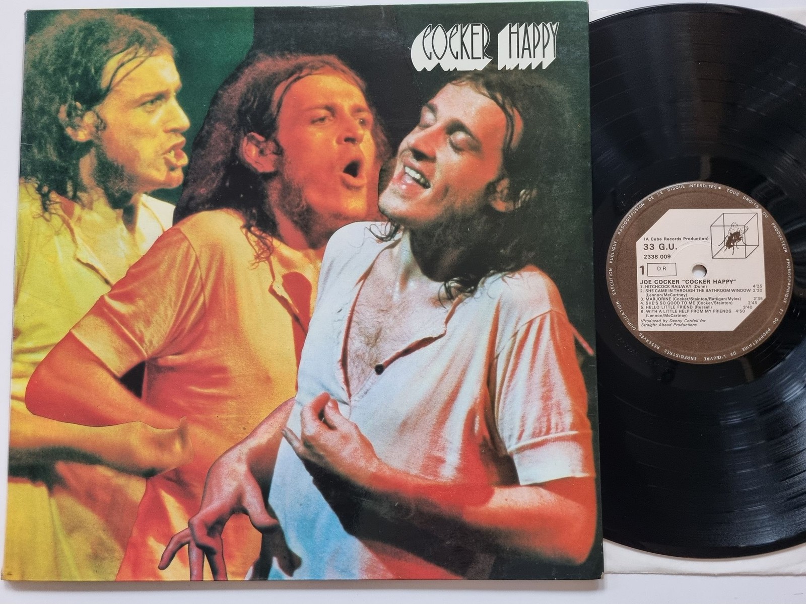 Joe Cocker - Cocker Happy Vinyl LP France