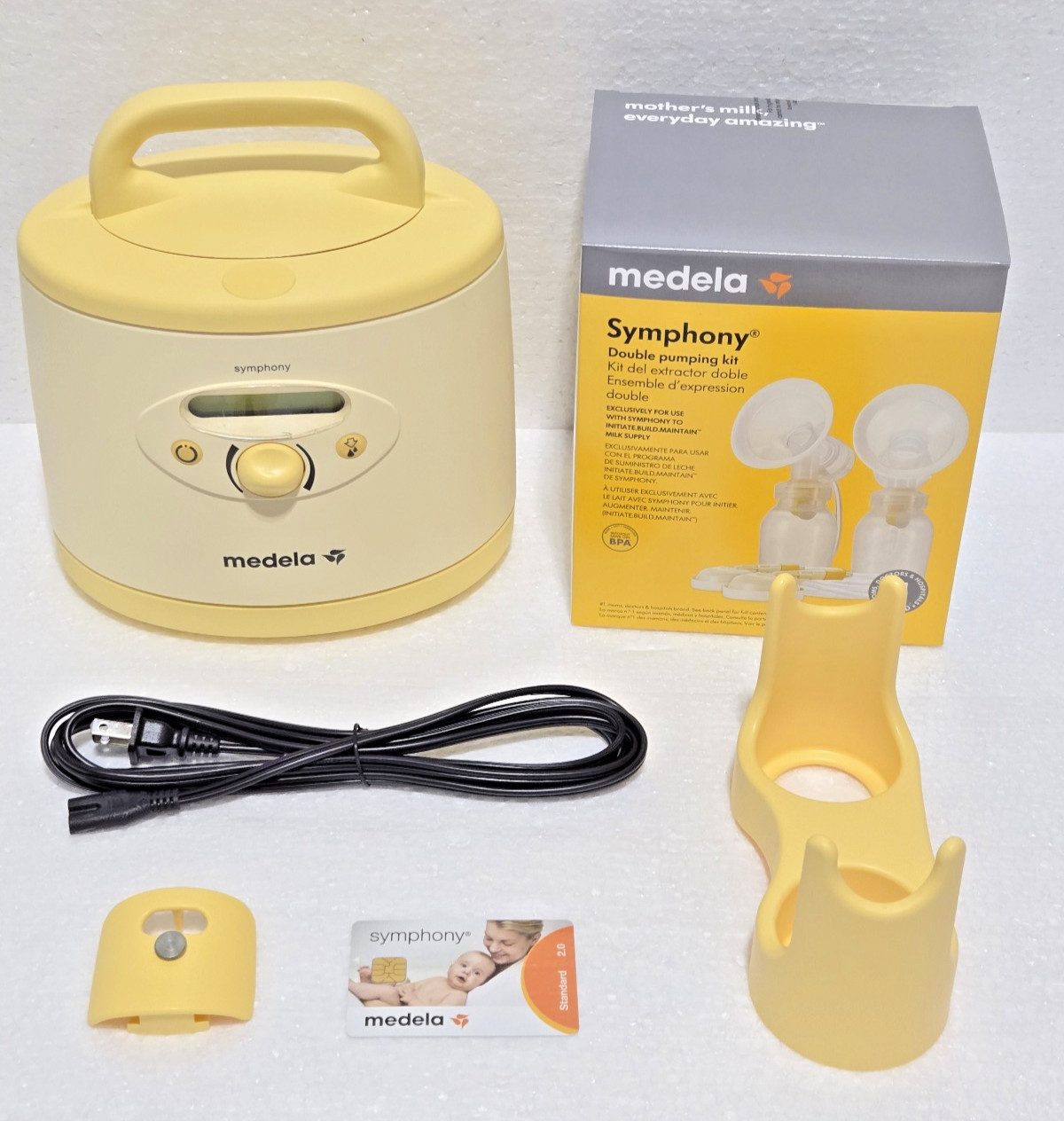 Medela Symphony 2.0 Breast Pump Hospital New Kit 447hrs Err 0 ~ Ready for Use!